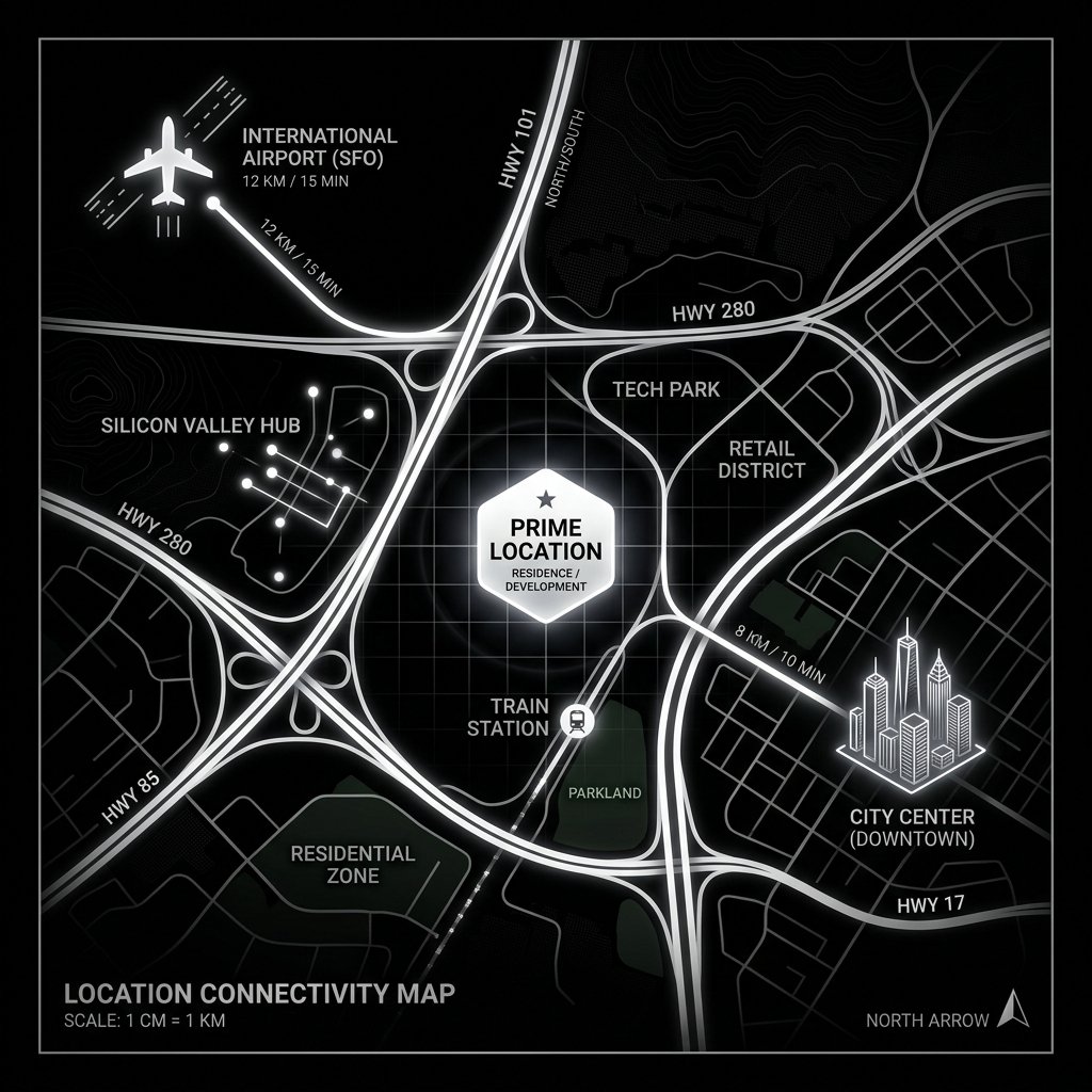 M3M Franck Muller Connectivity Map
